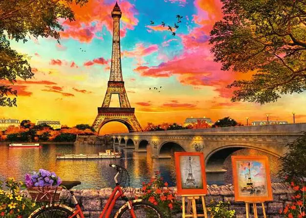 Puzzle 1000 Teile - Paris und die Seine
