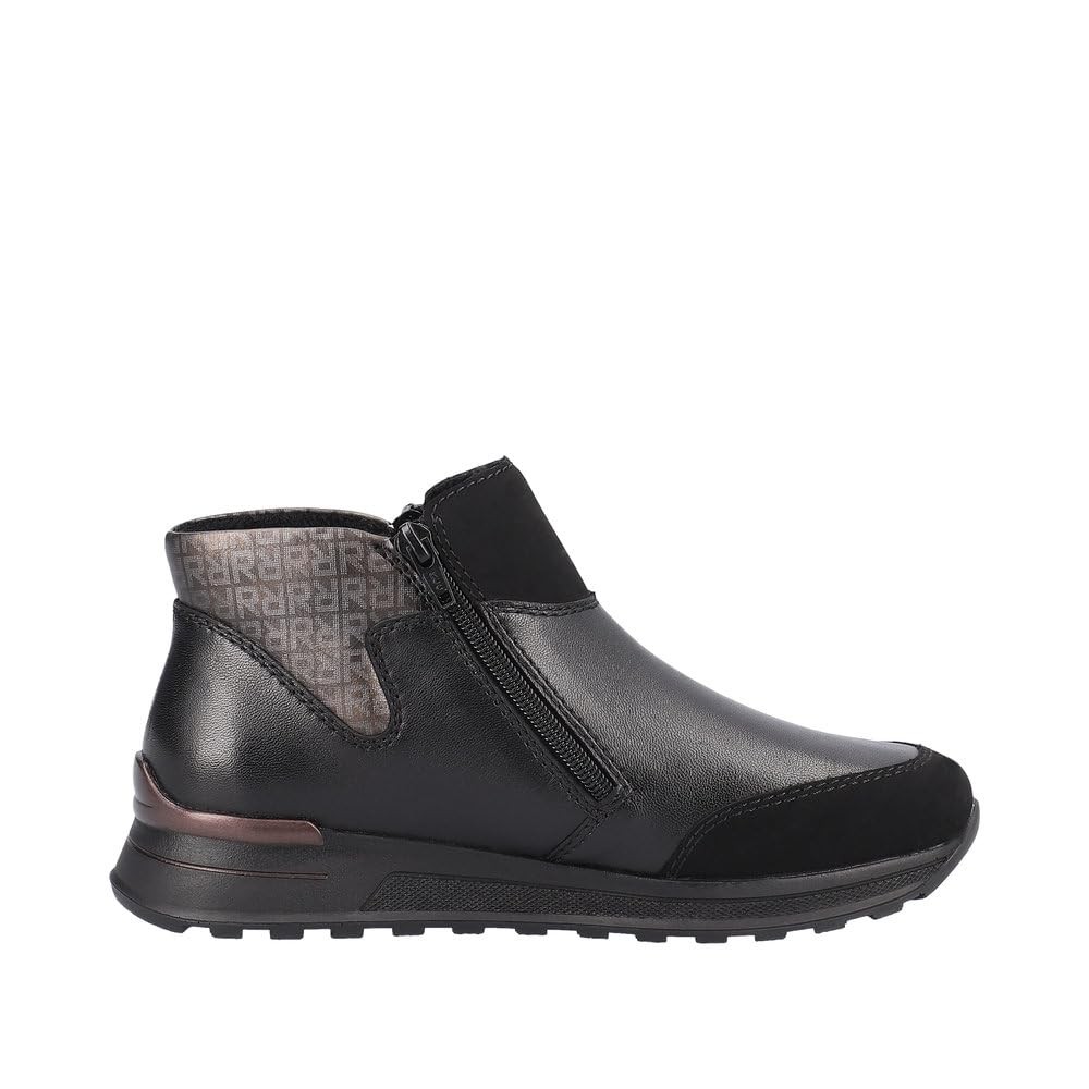 RIEKER Stiefeletten schwarz