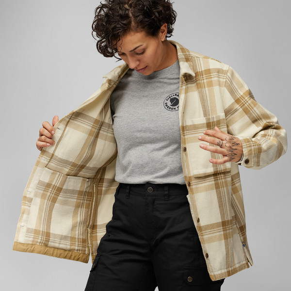 SINGI FLANNEL OVERSHIRT W Damen - Outdoor Bluse