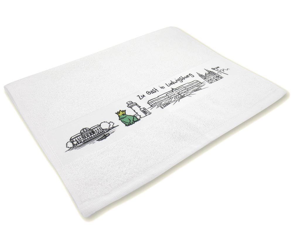 die Stadtmeister Gästehandtücher Skyline Ludwigsburg