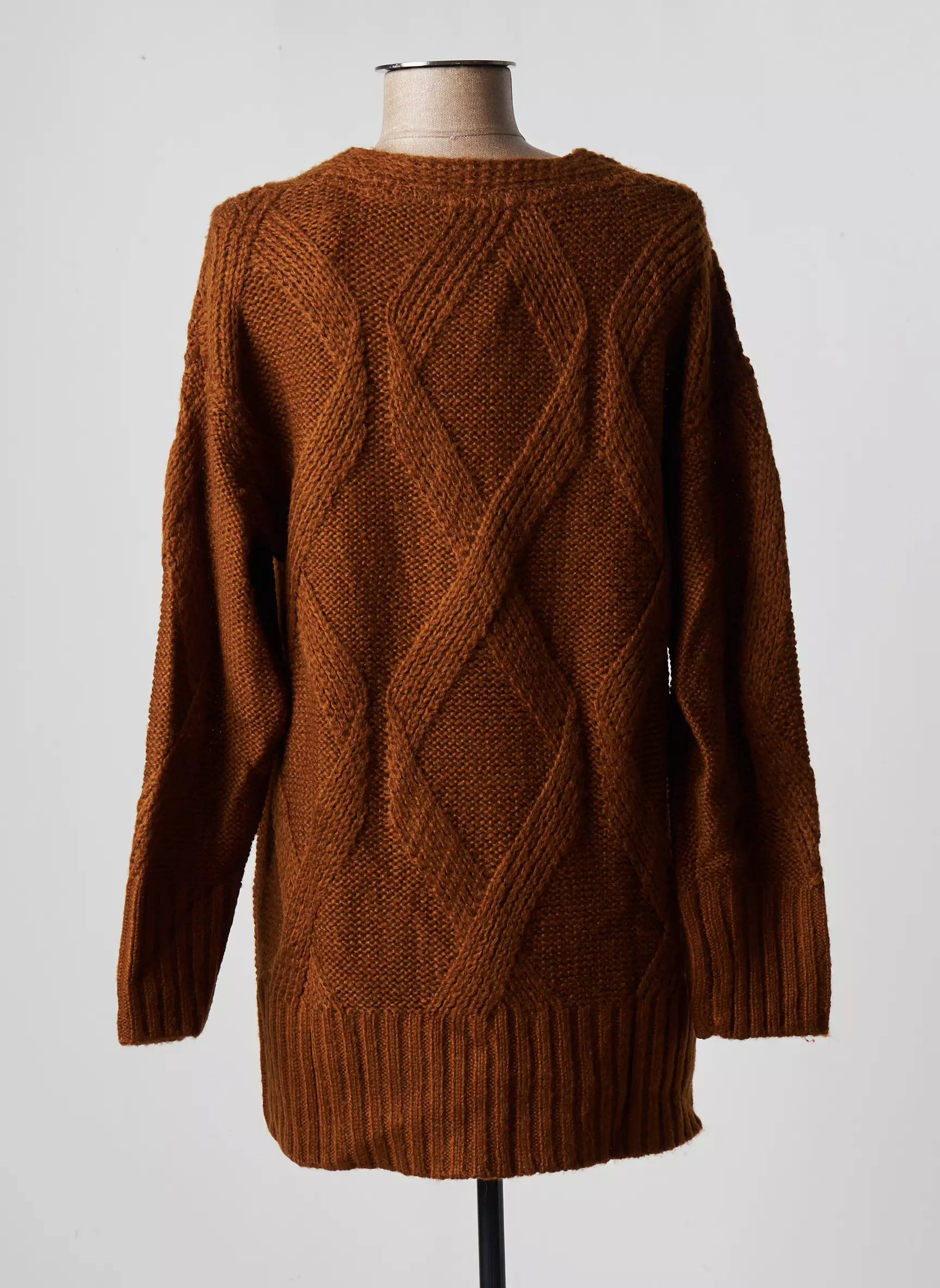 School Rag Pull Tuniques Femme couleur marron