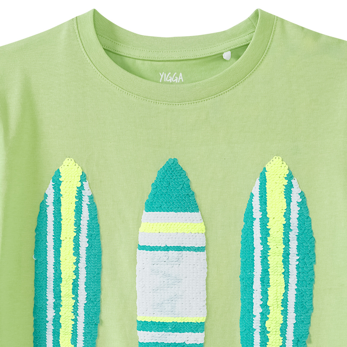 Jungen T-Shirt mit Wendepailletten