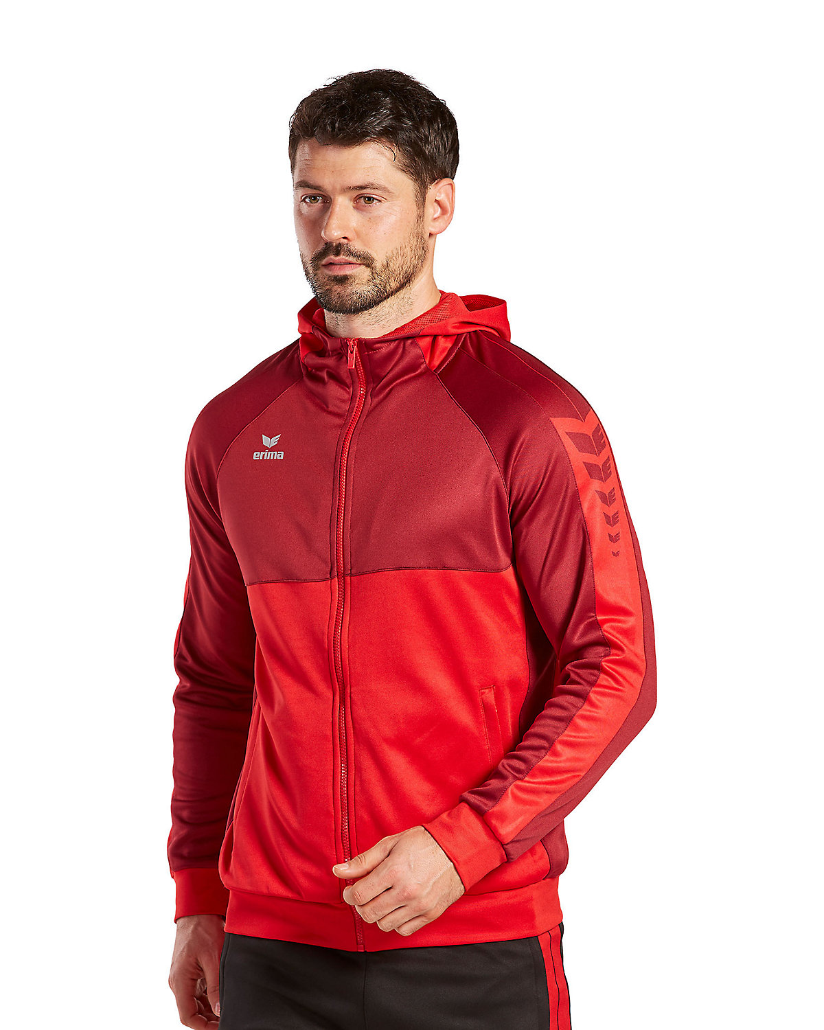 Six Wings Trainingsjacke mit Kapuze Trainingsjacken