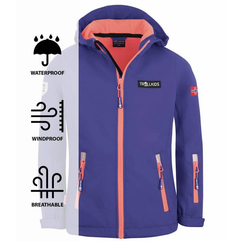 Trollkids Oslofjord Softshelljacke Mädchen