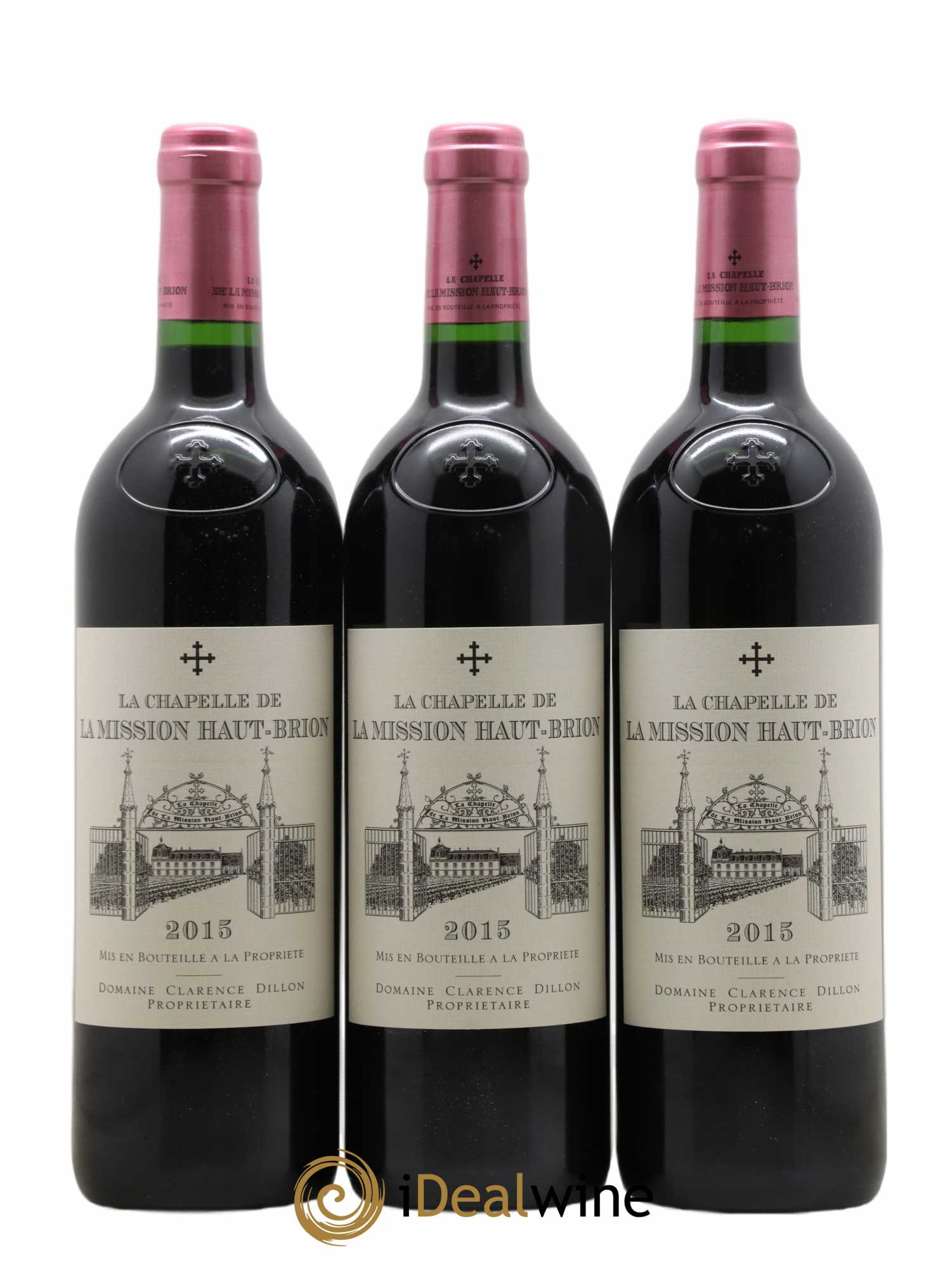 La Chapelle de La Mission Haut-Brion Second Vin  2015 - Lot de 12 Bouteilles