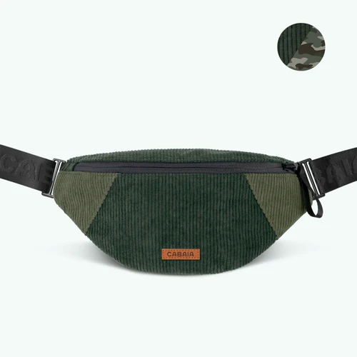 Small Doha green fanny pack