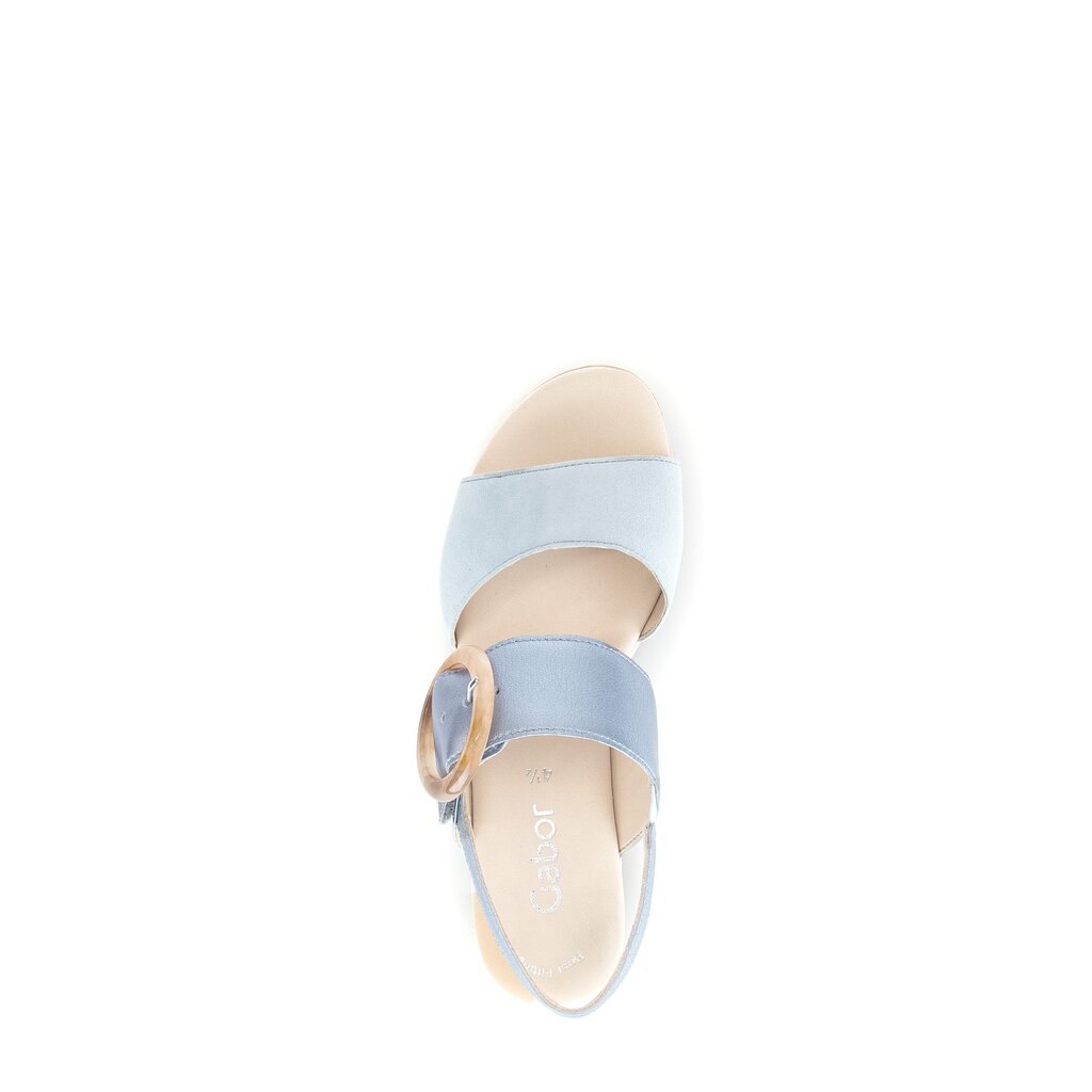 Gabor fashion Keilsandalette blau
