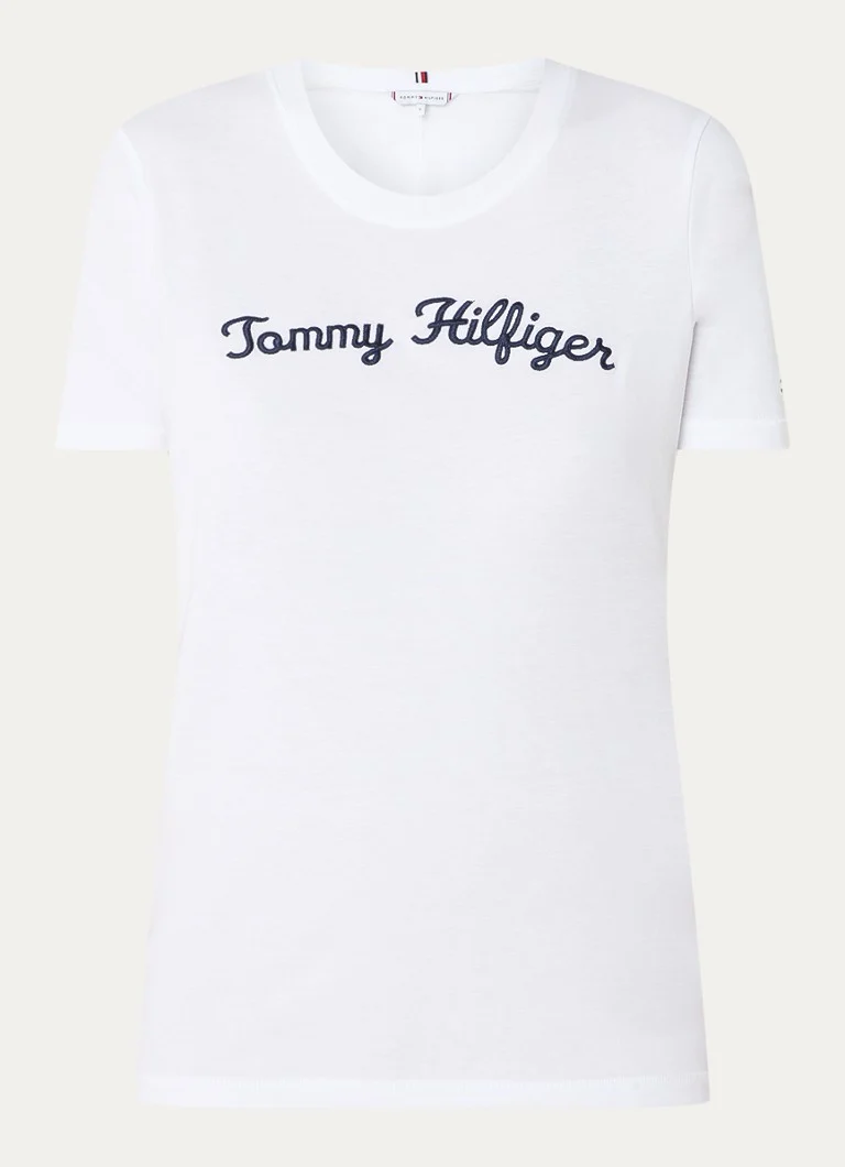 Tommy Hilfiger T-shirt with logo embroidery