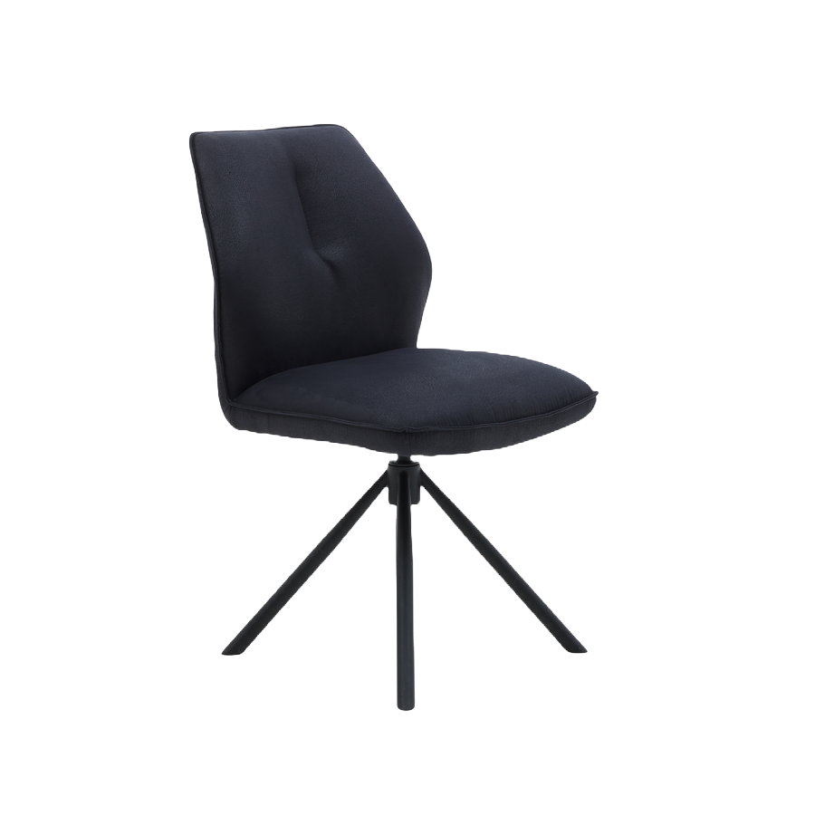 Interliving Stuhl 5116 Microfaser Night