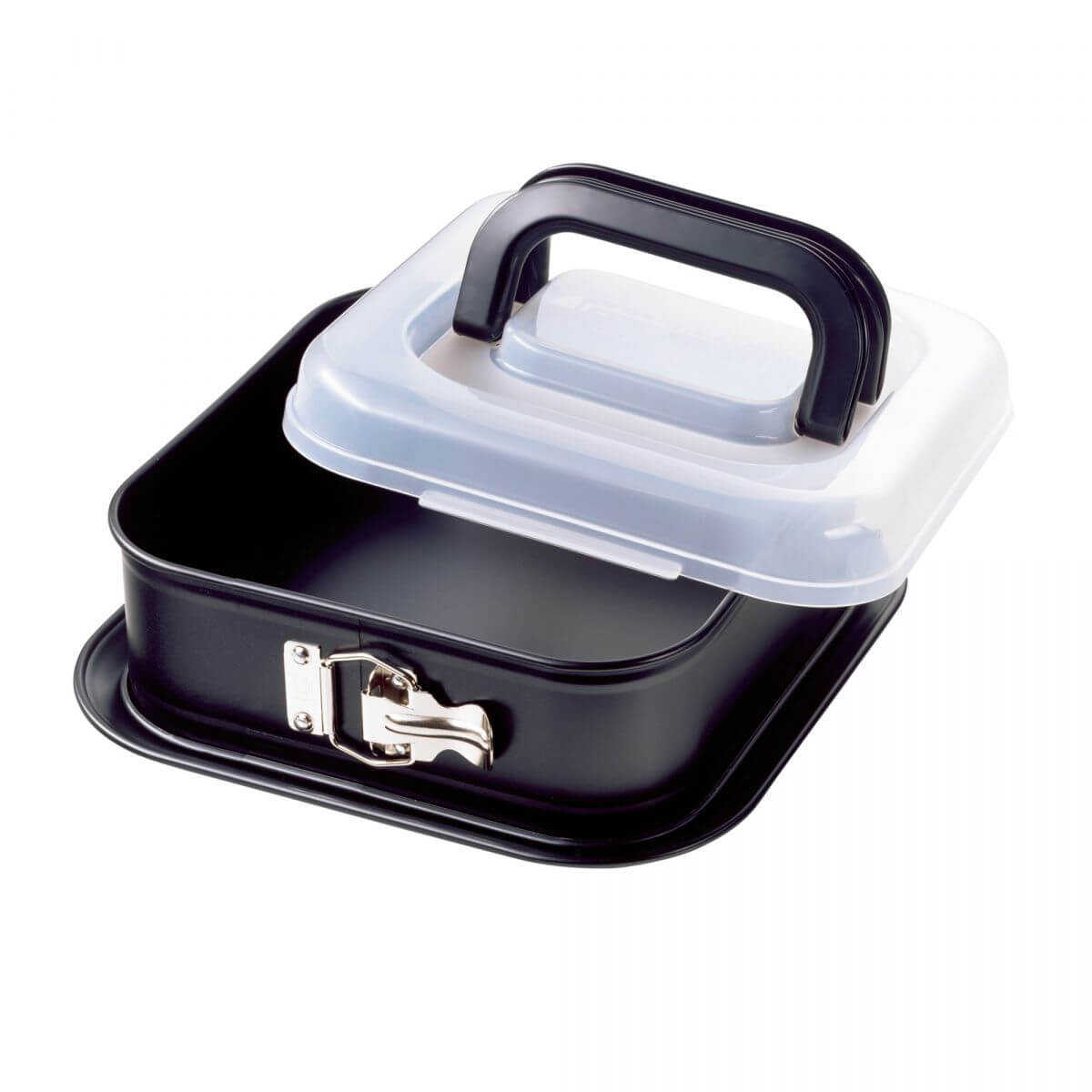 Kaiser Springform Bake & Take mit Deckel 24 x 24 cm
