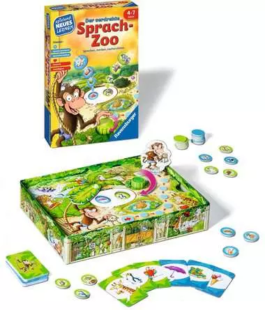 Der verdrehte Sprach-Zoo - Kinderspiel ab 4 Jahren