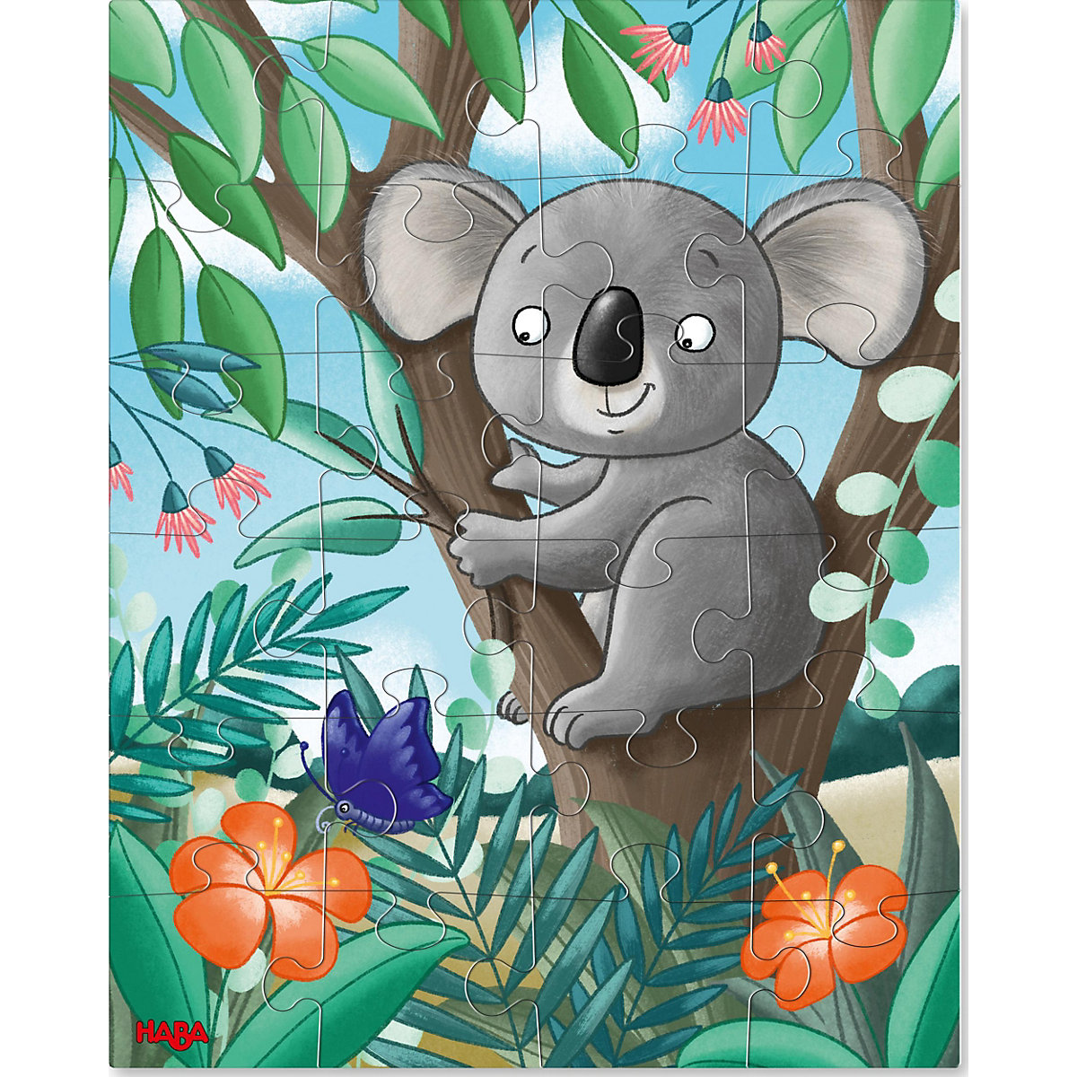 HABA 306480 Puzzles Koala, Faultier & Co.