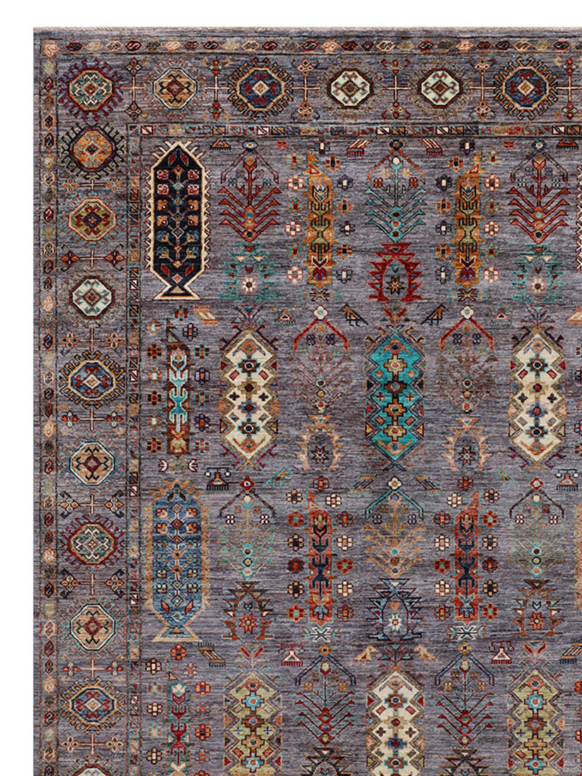 Kazak Ghazni ca. 176 x 260 cm, Unikat / Einzelstück