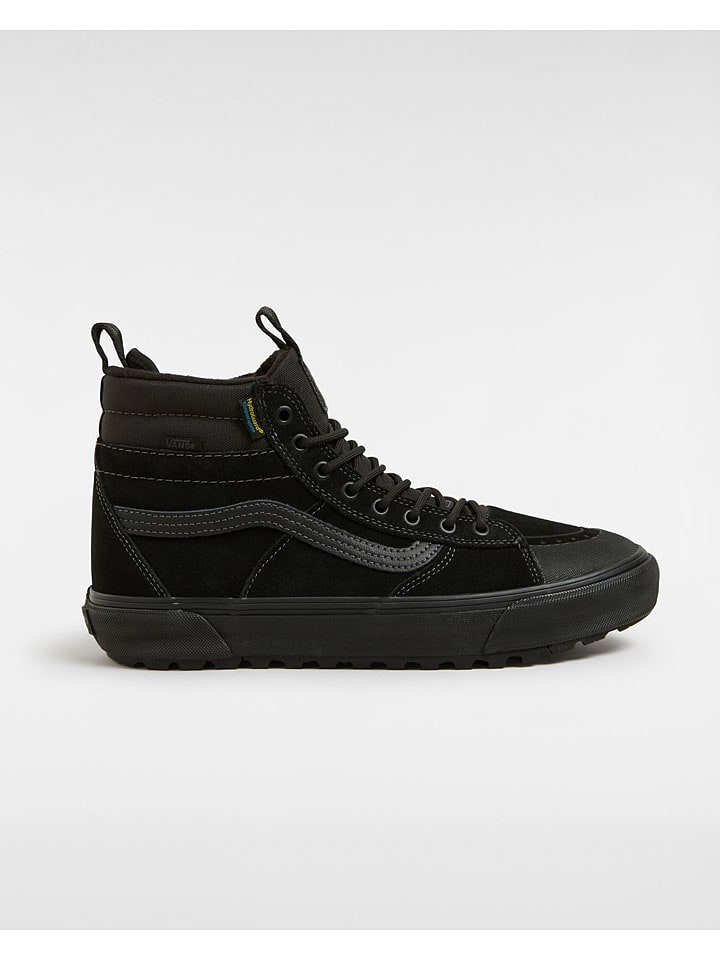Vans Leder-Sneakers in Schwarz günstig kaufen