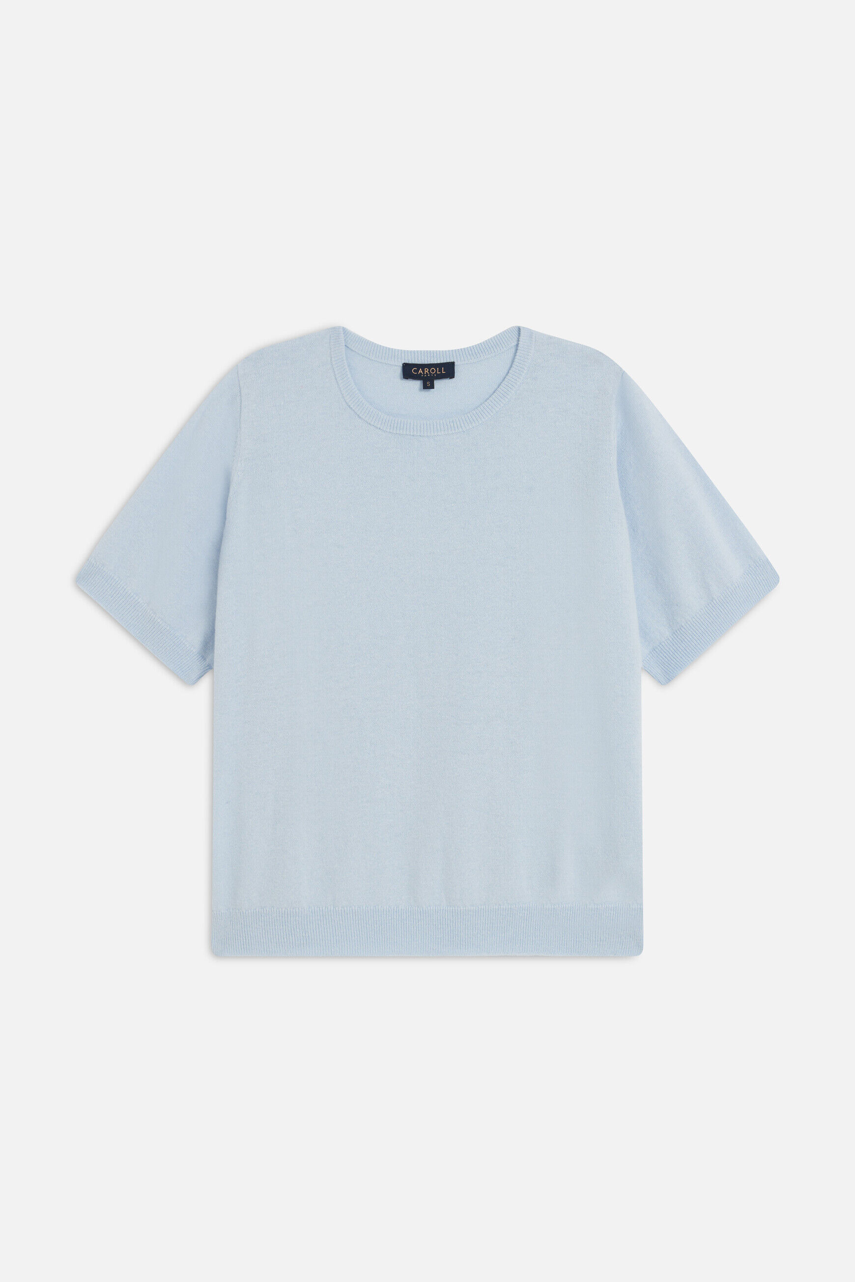 Pull maria bleu ciel femme