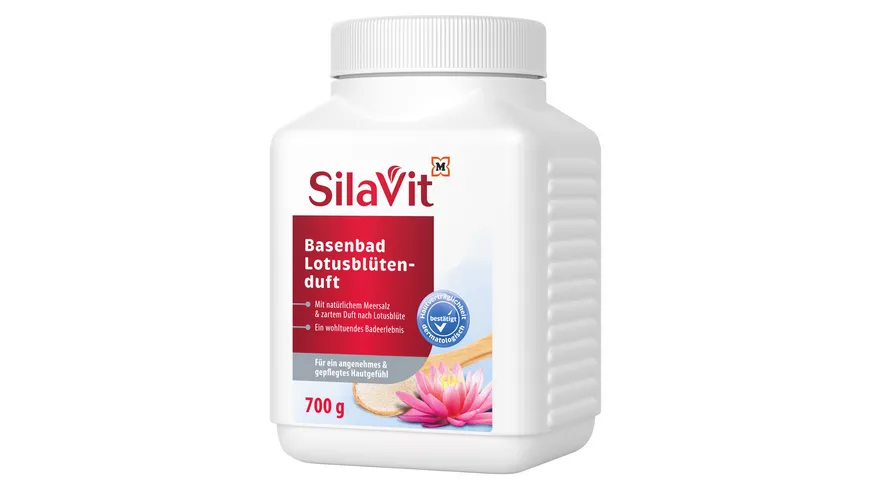 SilaVit Basenbad Lotusblüte 700 g