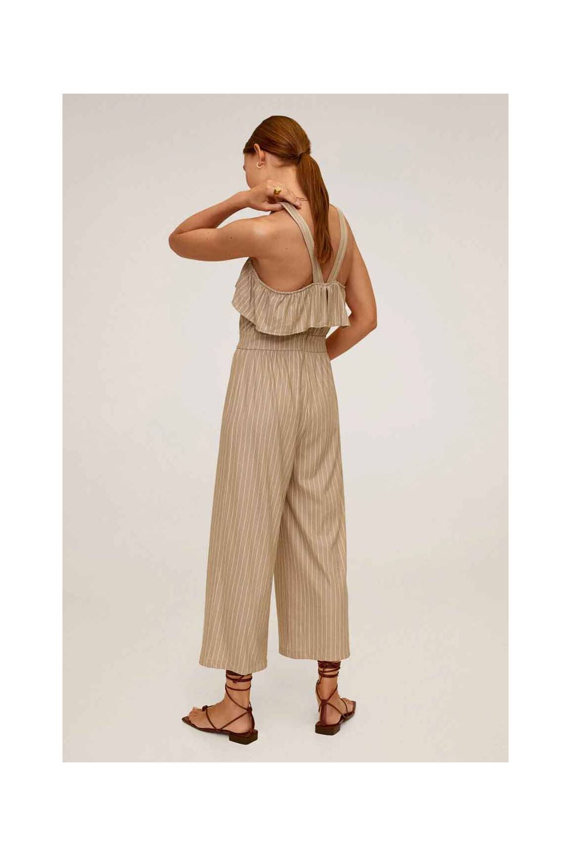 Mango Combinaisons 1 Femme couleur marron