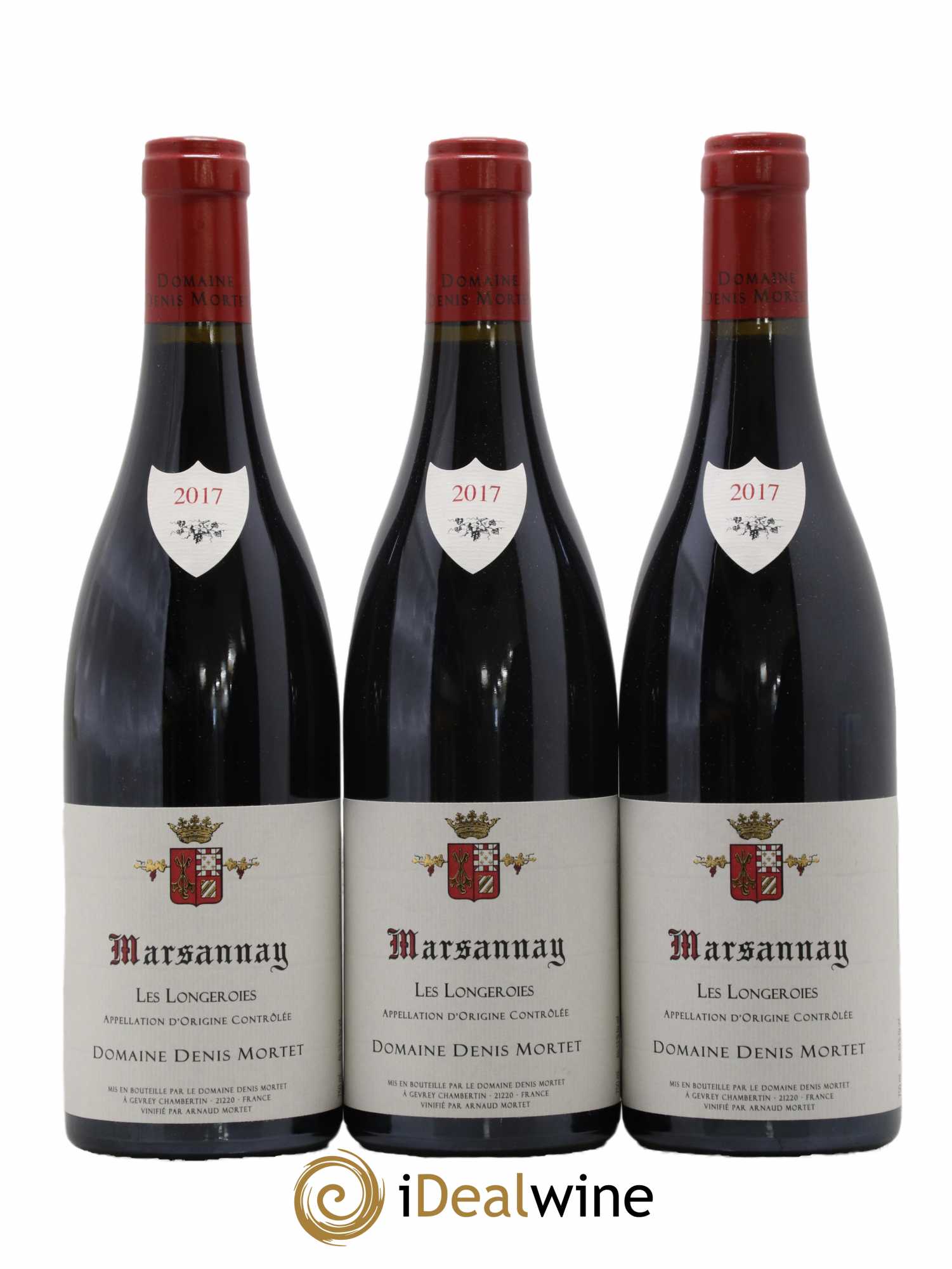 Marsannay Les Longeroies Denis Mortet (Domaine)  2017 - Lot de 12 Bouteilles