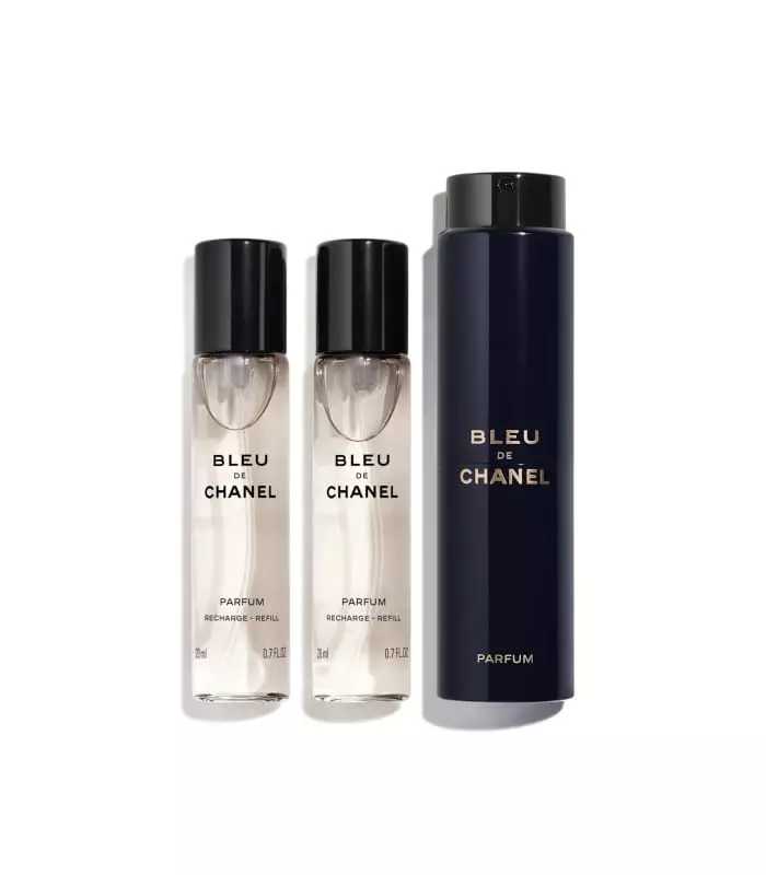 BLEU DE CHANEL Parfum twist and spray 3x20ml