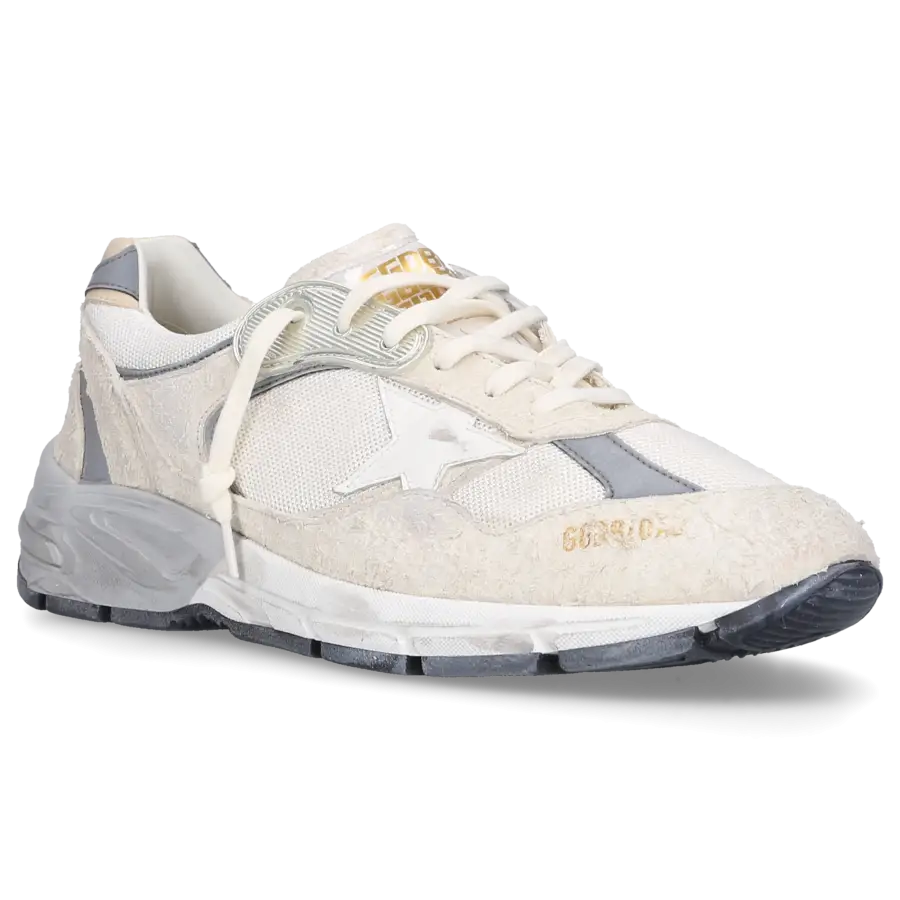 Golden Goose - Sneaker low RUNNING DAD Wildleder - weiß