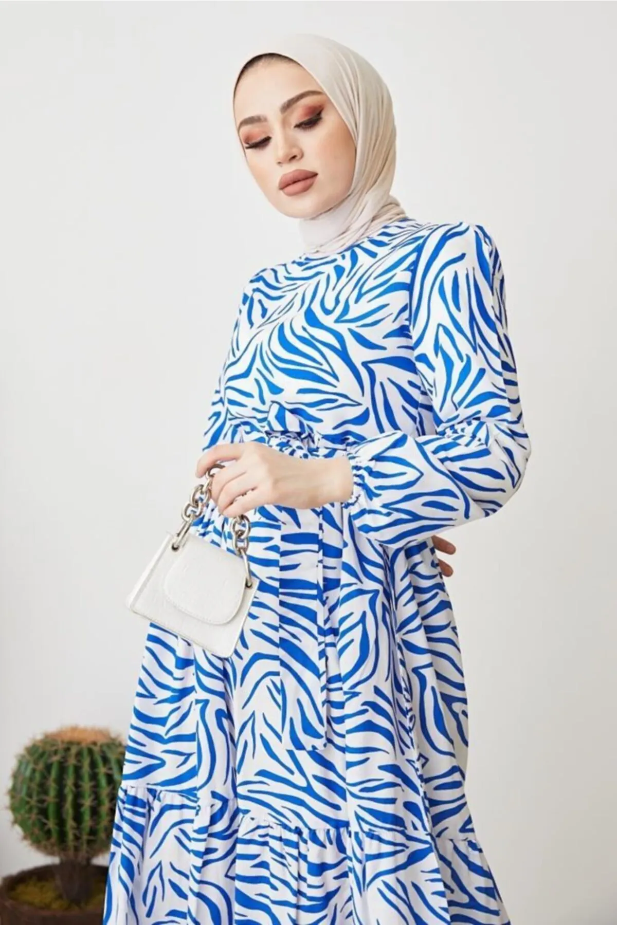 benguen  401 Kleid mit Zebramuster