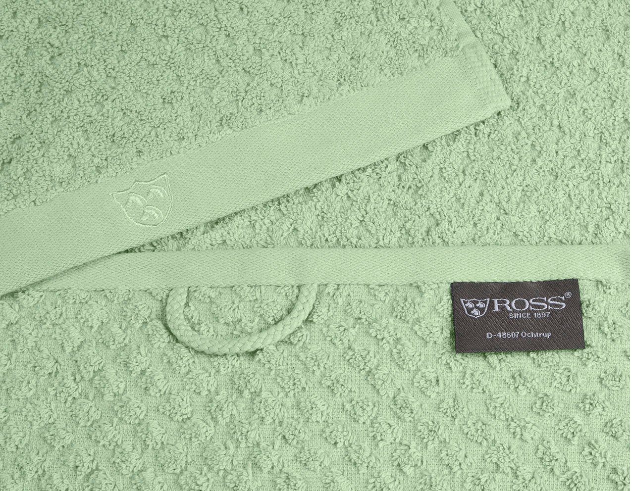 ROSS Gästehandtücher Harmony, Frottier (6-St), 100 % Baumwolle