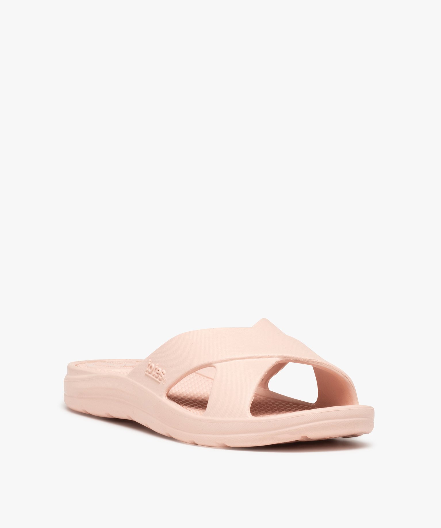 Mules de piscine femme unies - Isotoner rose | GEMO