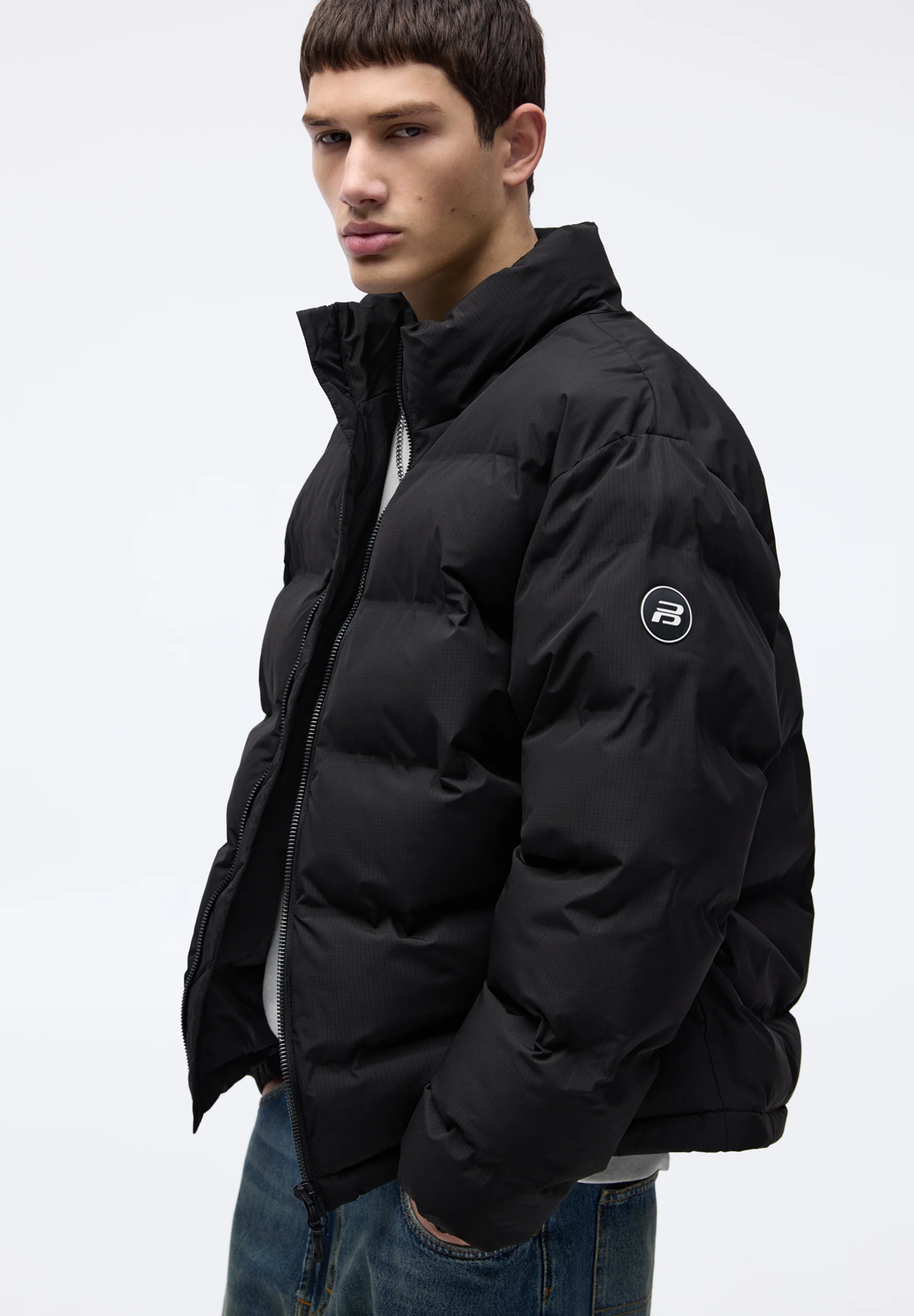 PULL&BEAR BASIC COLORED-PUFFER- Chaqueta de invierno