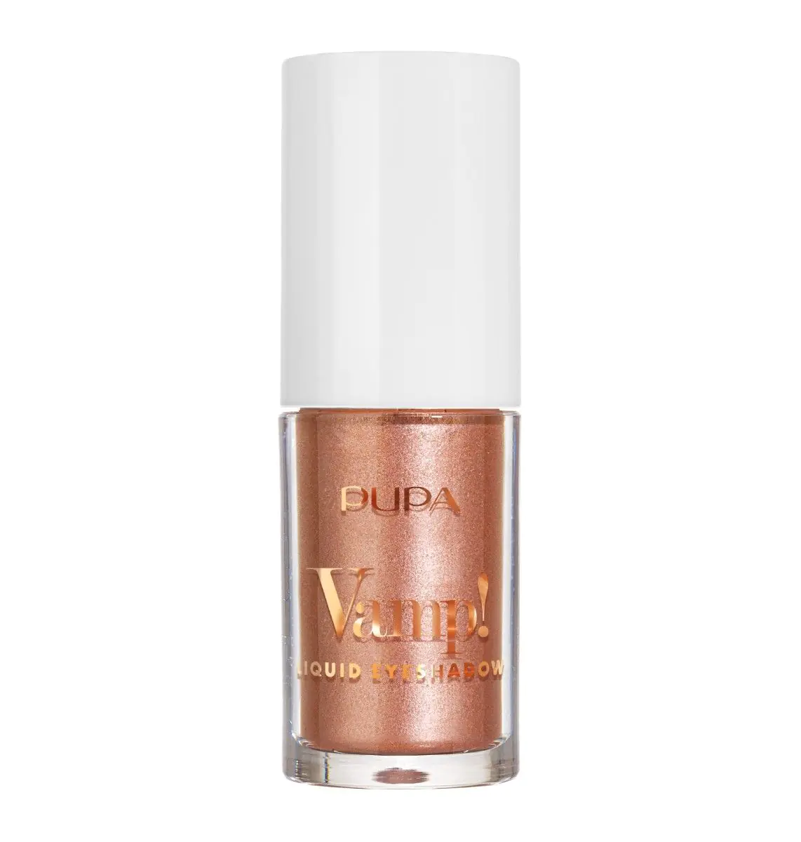 „Pupa Shine Bright Vamp!“ skysti akių šešėliai 014 Sunset Bronze