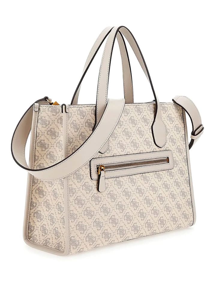 Guess Henkeltasche in Creme - (B)34 x (H)26 x (T)13 cm günstig kaufen onesize