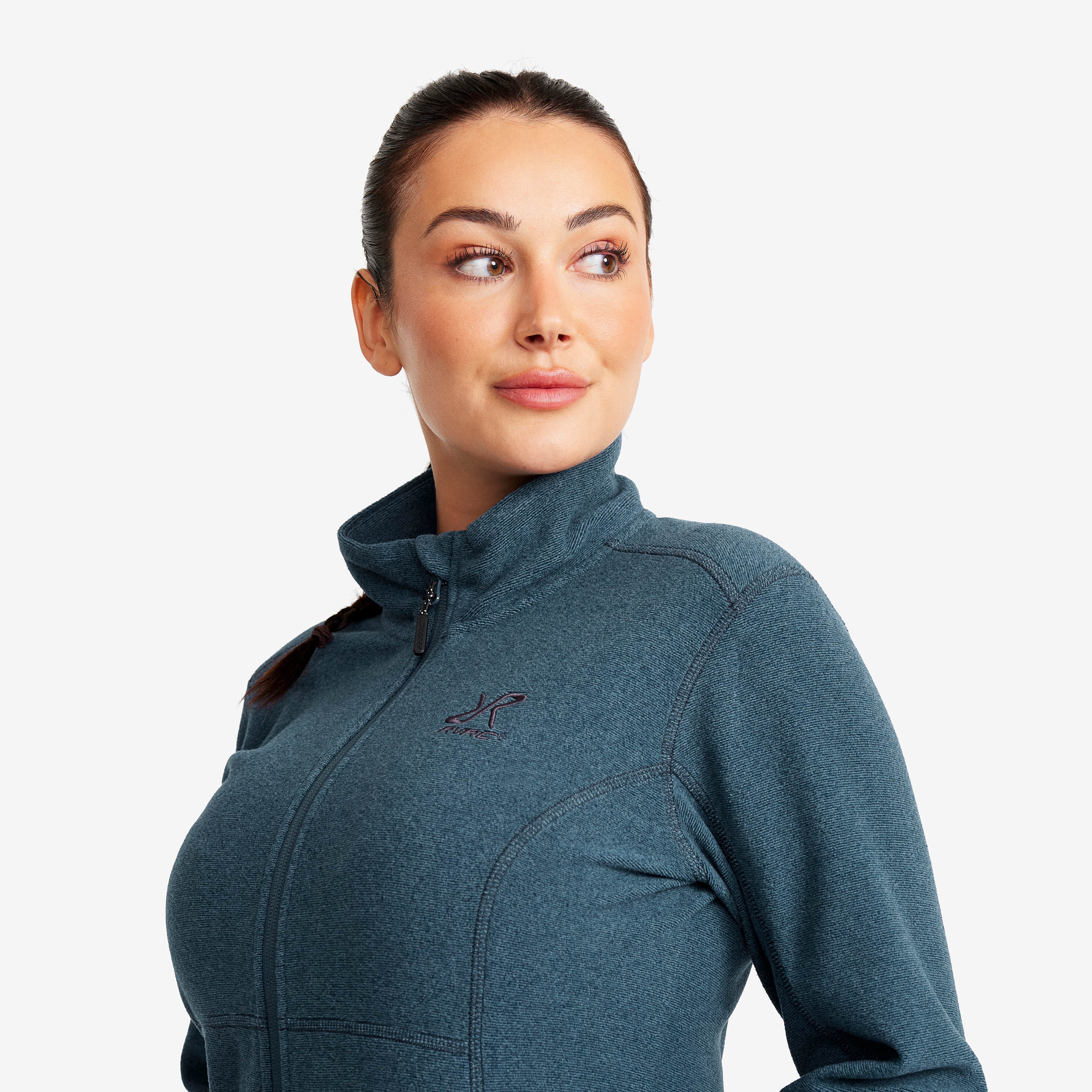 Essential Full-zip Fleece Femme Moonlit Ocean