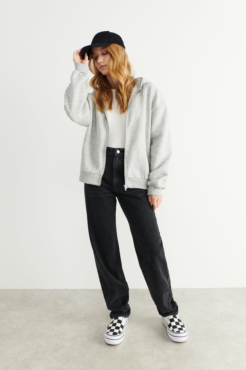 Y zip hoodie