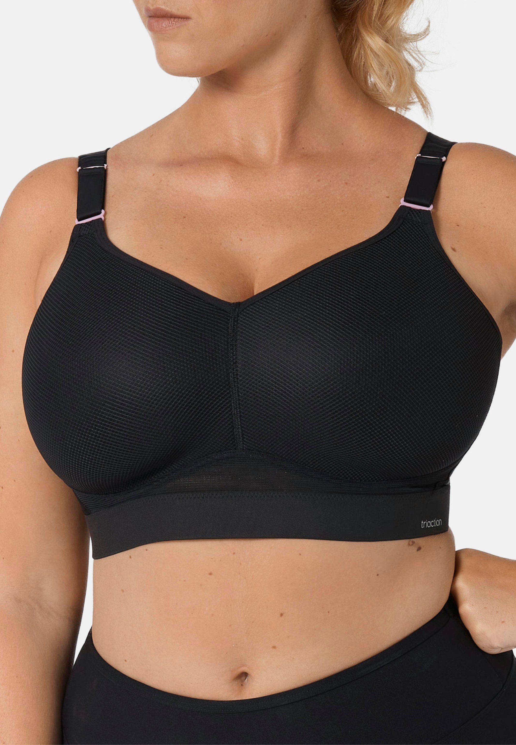 triaction by Triumph Sport-BH Hybrid Lite P (1-tlg) Sport-BH - Sorgt für maximalen Halt, Atmungsaktiv, Mit breiten Trägern