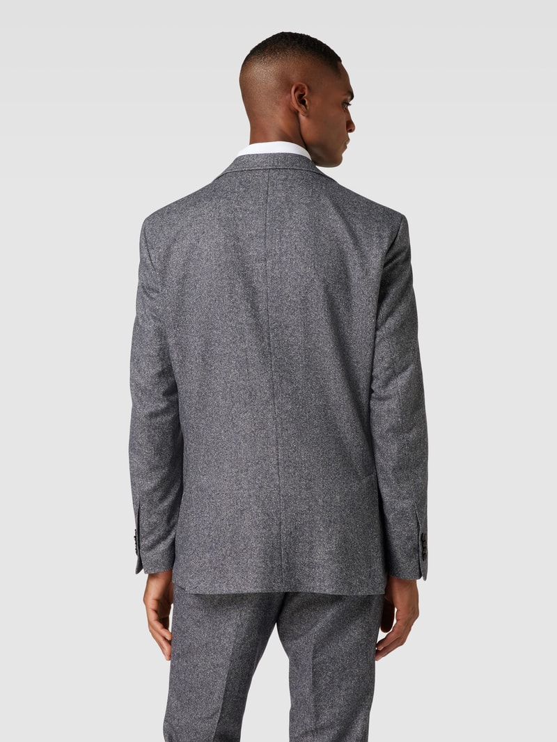 Regular Fit Sakko mit Reverskragen Modell 'Tedrick' in blau
