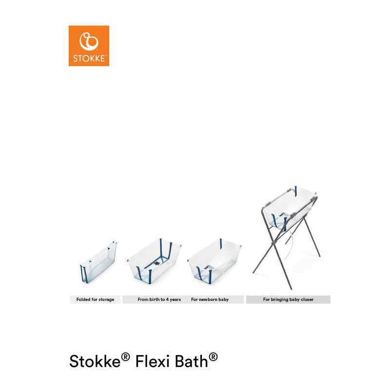 Transat de bain Newborn pour baignoire flexibath Stokke