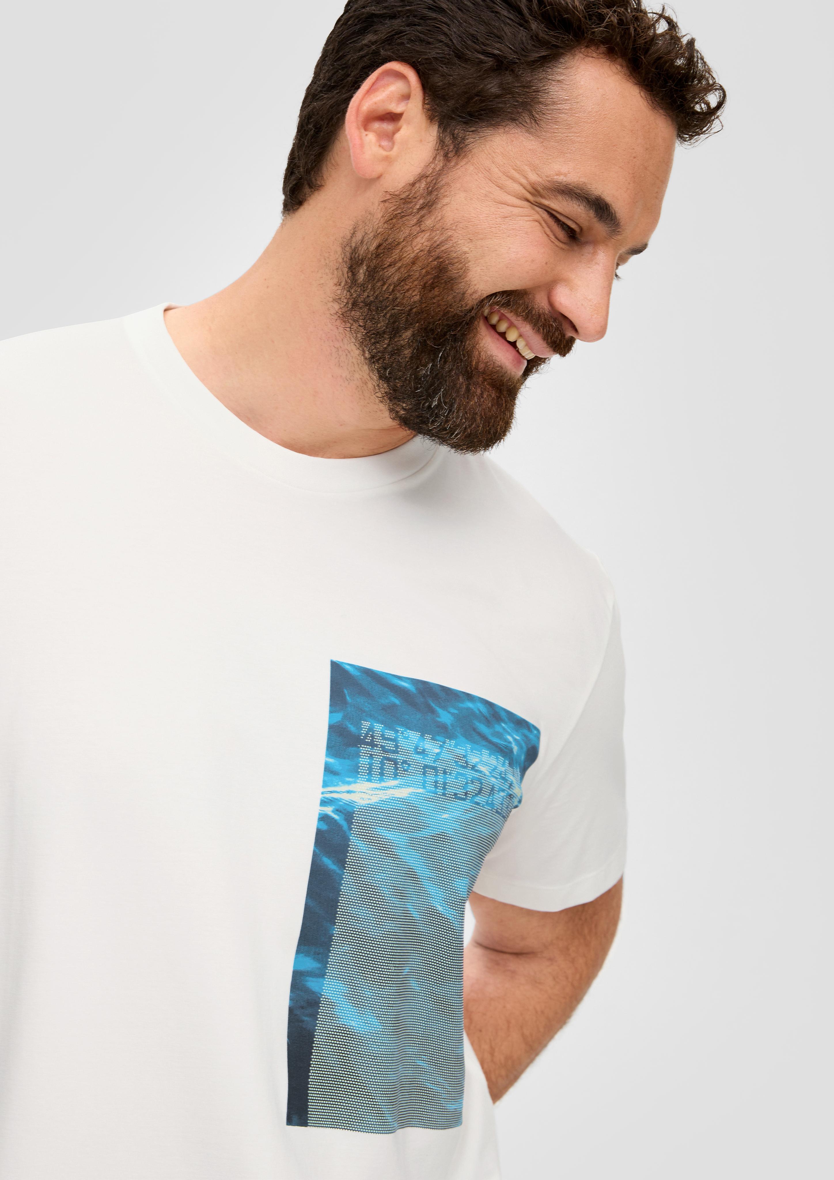 T-Shirt aus Baumwollstretch  2139648-01D1