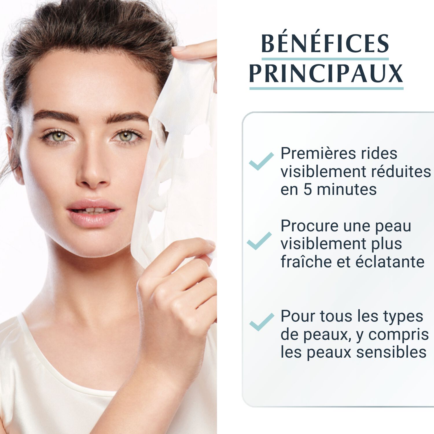 Eucerin Hyaluron-Filler +3x Effect Masque Intensif à l'Acide Hyaluronique