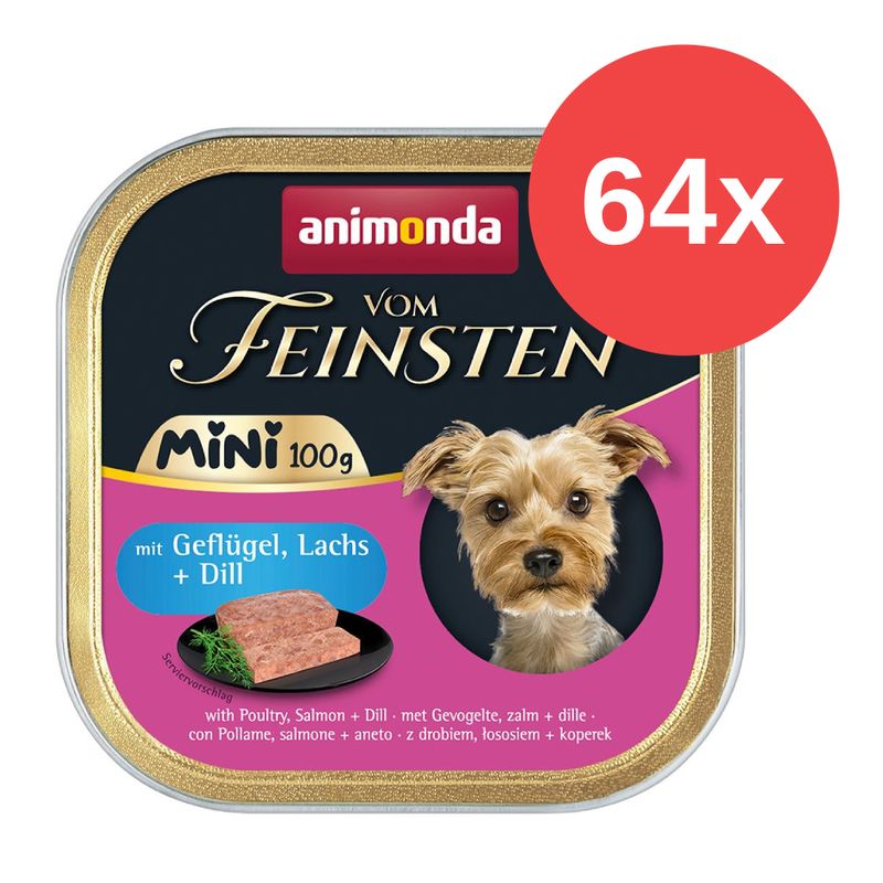 Sparpaket animonda vom Feinsten Adult Mini 64 x 100 g