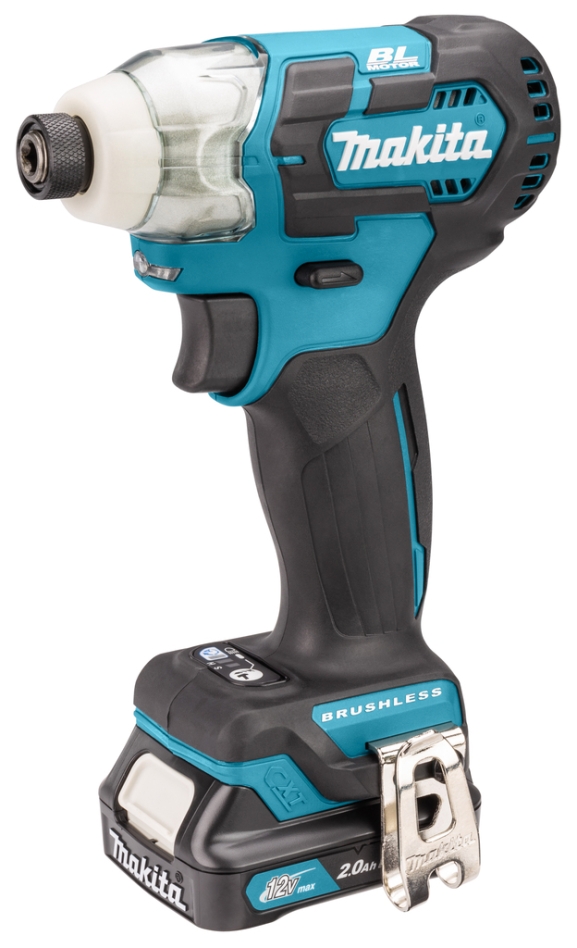 Makita TD111DSAJ Avvitatore a percussione 10,8 V 2,0 Ah Li-Ion senza spazzole in Mbox