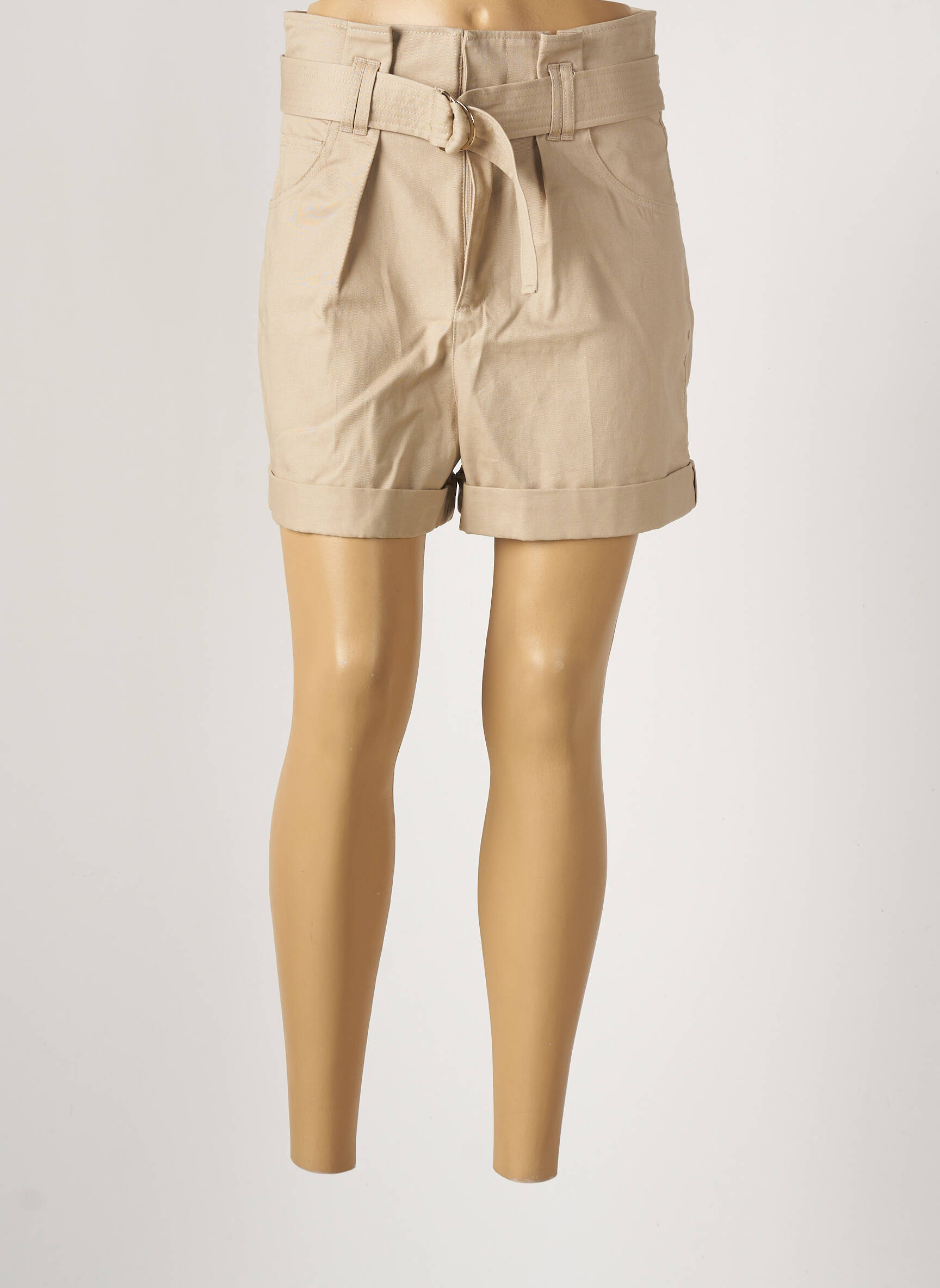 Morgan Shorts 1 Femme couleur beige