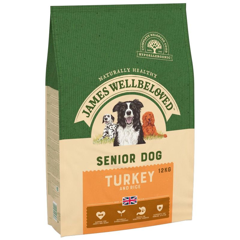 James Wellbeloved Senior Dog Hypoallergenic Truthahn & Reis
