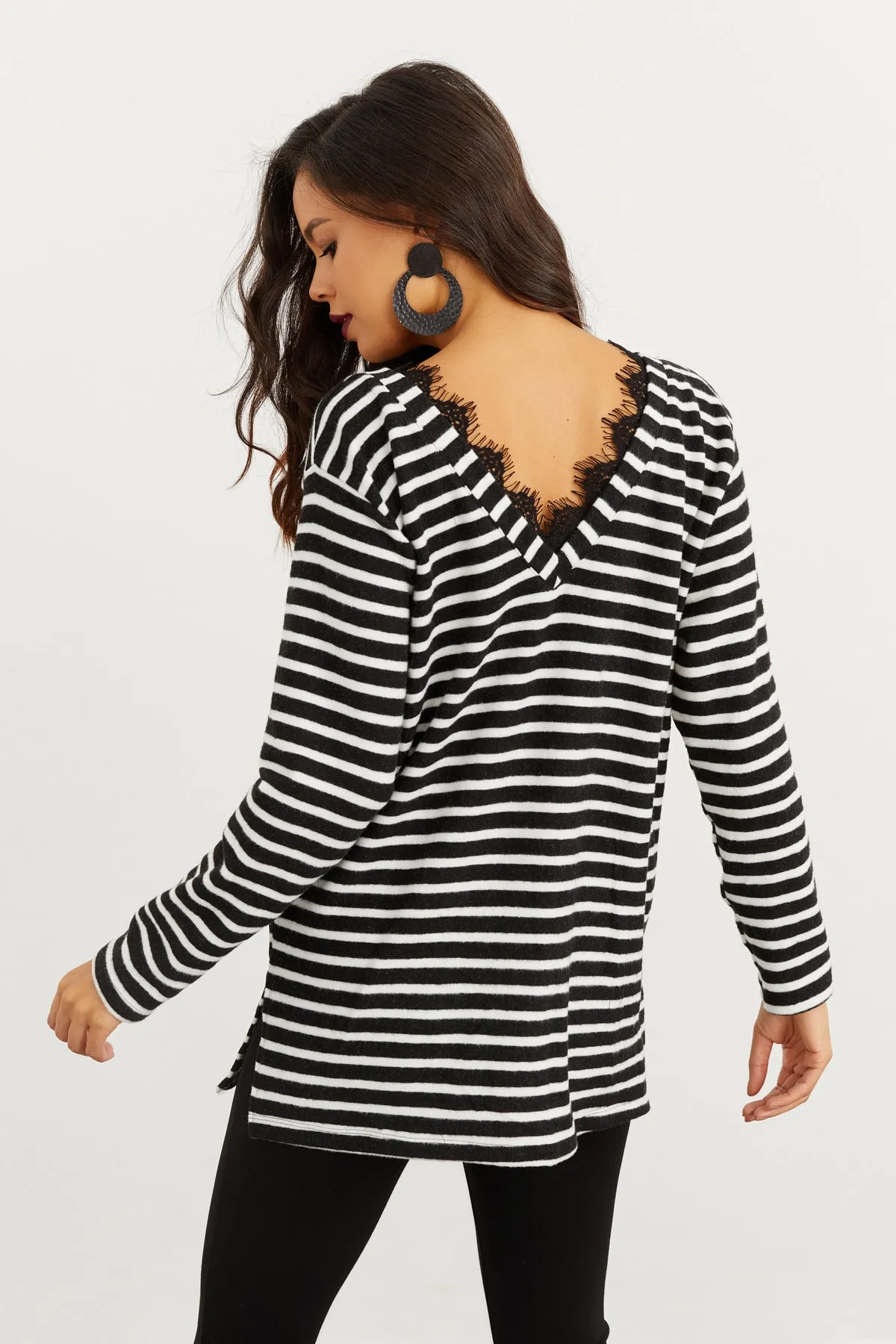 Cool & Sexy  Tunika - Schwarz - Regular Fit