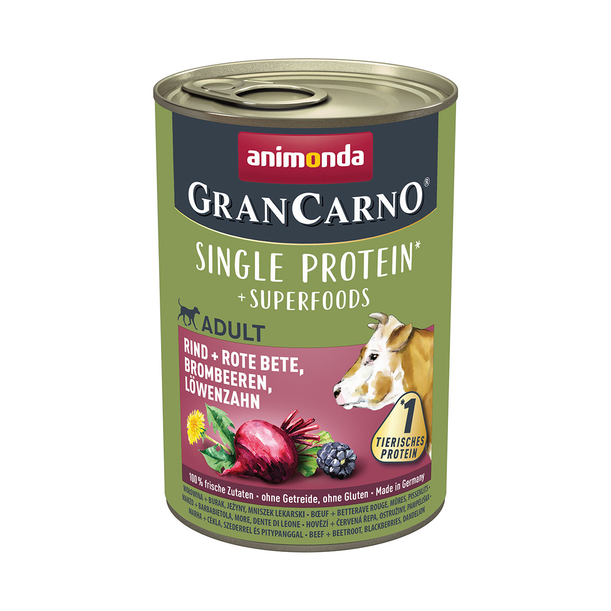 GranCarno Superfoods Adult Rind + Rote Bete, Brombeere