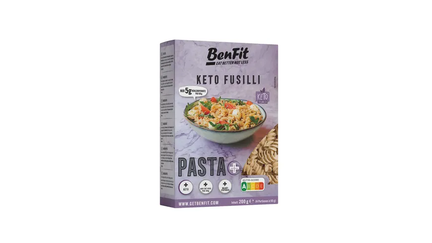 BenFit High Protein Fusilli Keto 200 g