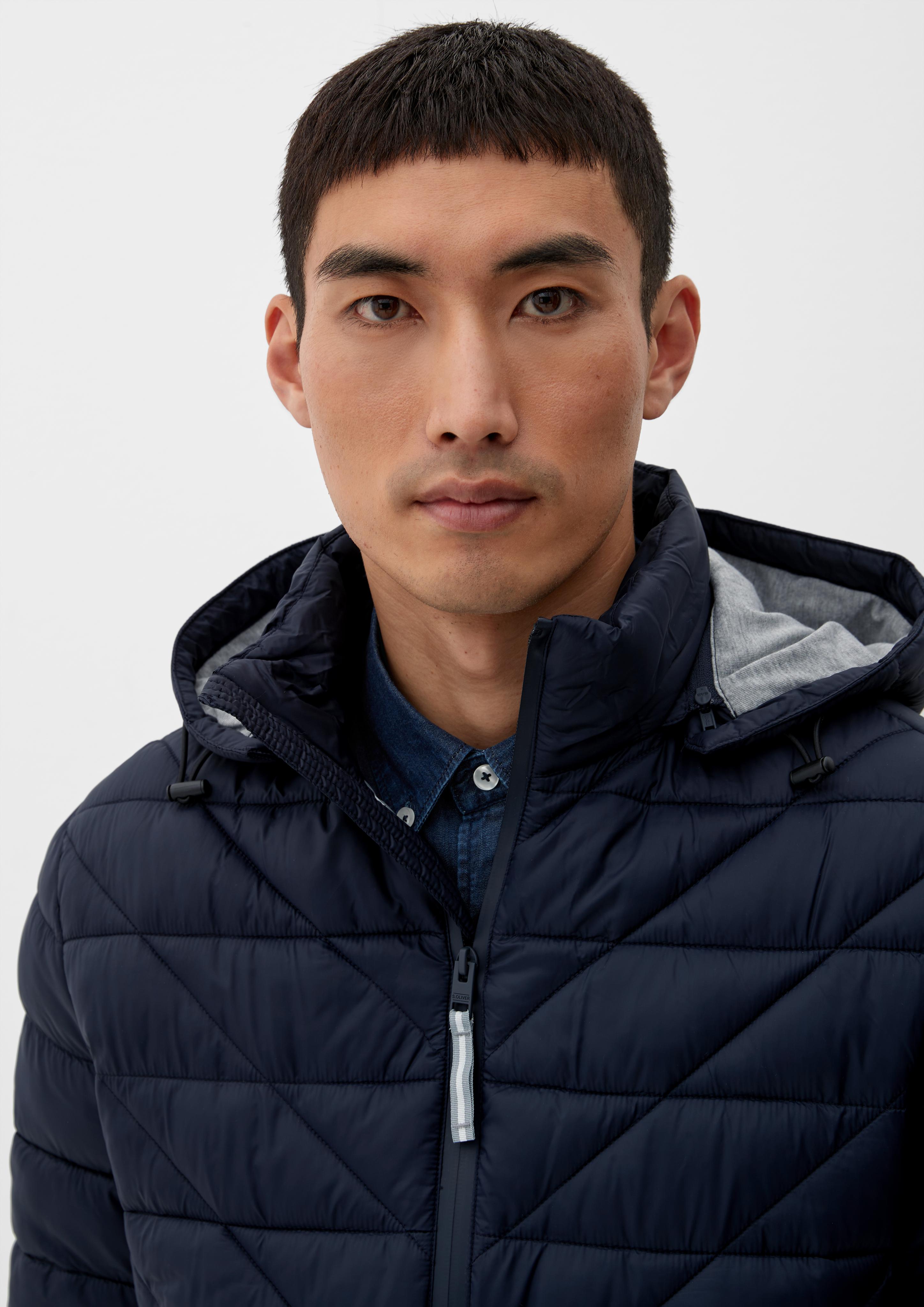 Steppjacke mit abnehmbarer Kapuze  2127131-5958