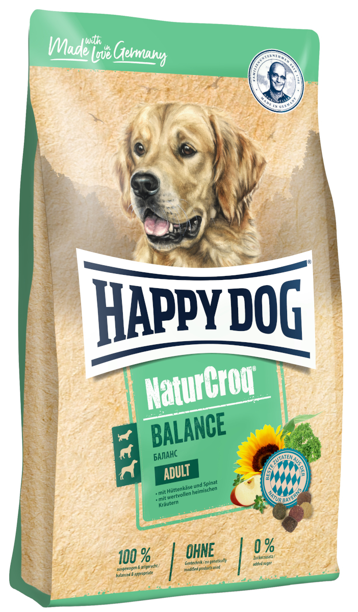 HAPPY DOG Hundetrockenfutter HAPPY DOG NaturCroq Balance 15 kg