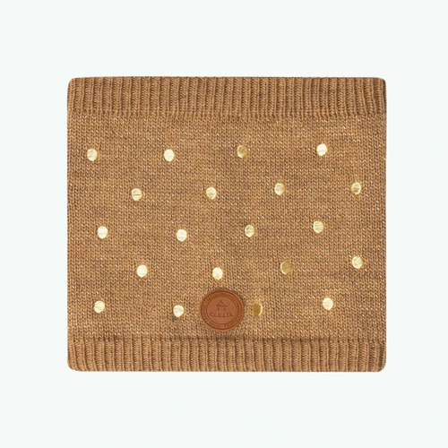 Cinderella Beige - Beige fleece snood