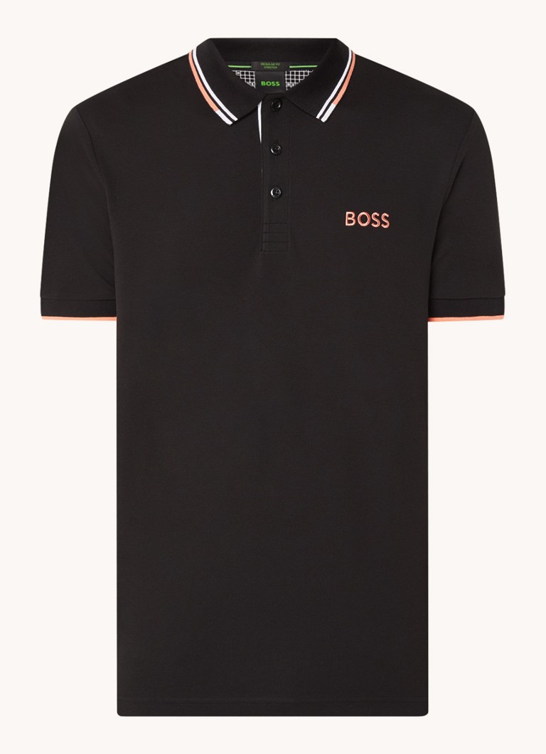 Tricou polo HUGO BOSS Paddy cu croială clasică din bumbac piqué.