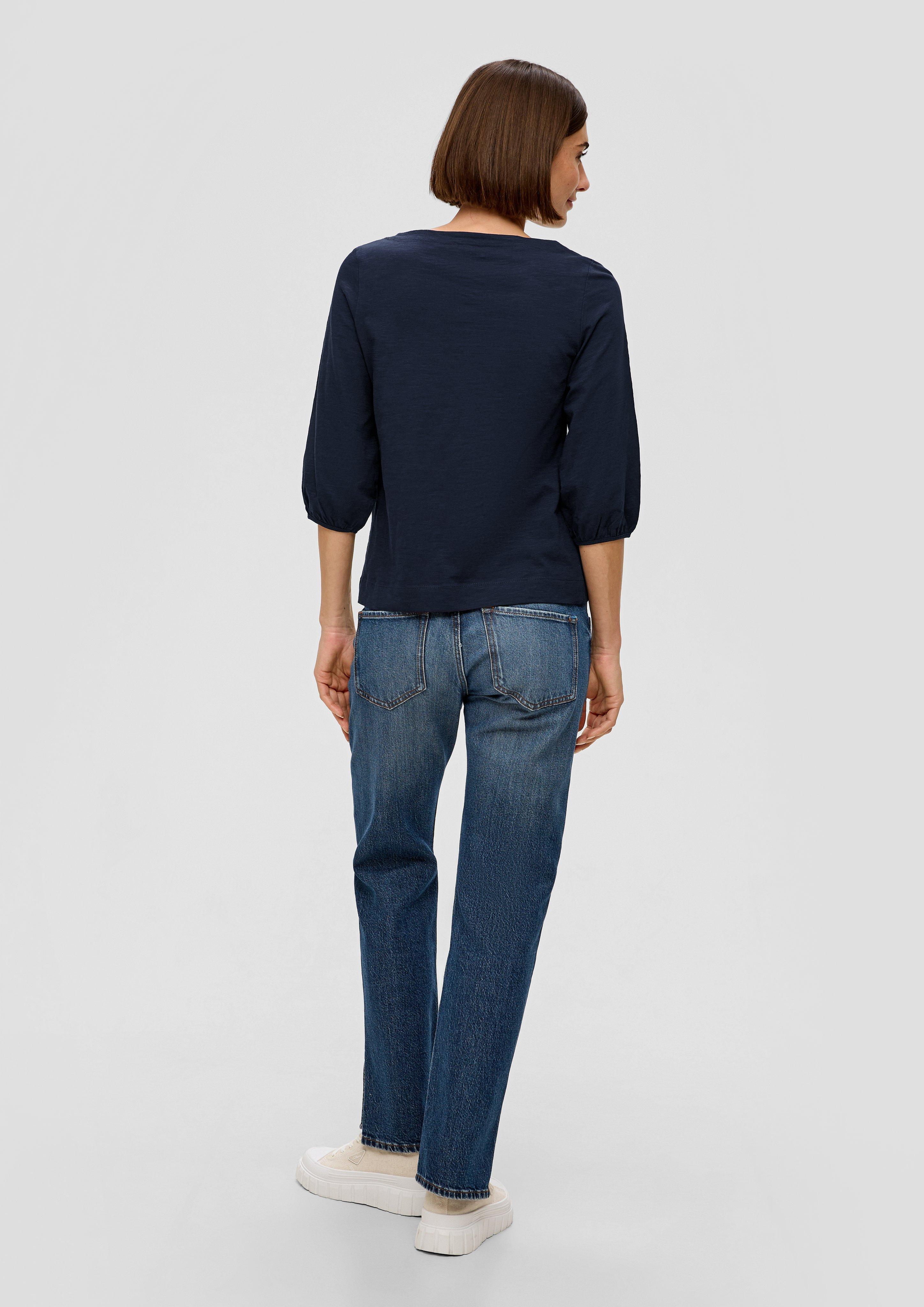 Baumwollshirt mit Puffärmeln  2145857-5959