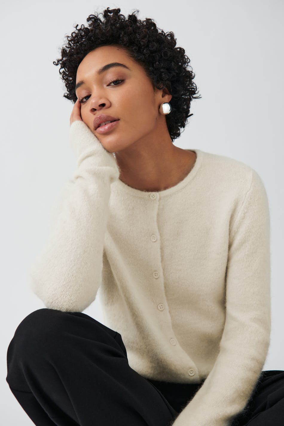 Knitted cardigan